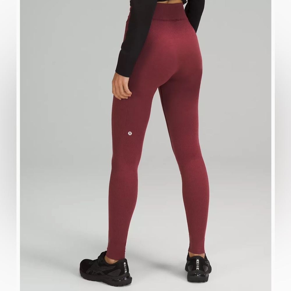 Lululemon Keep the Heat Wool blend high rise 27” tight